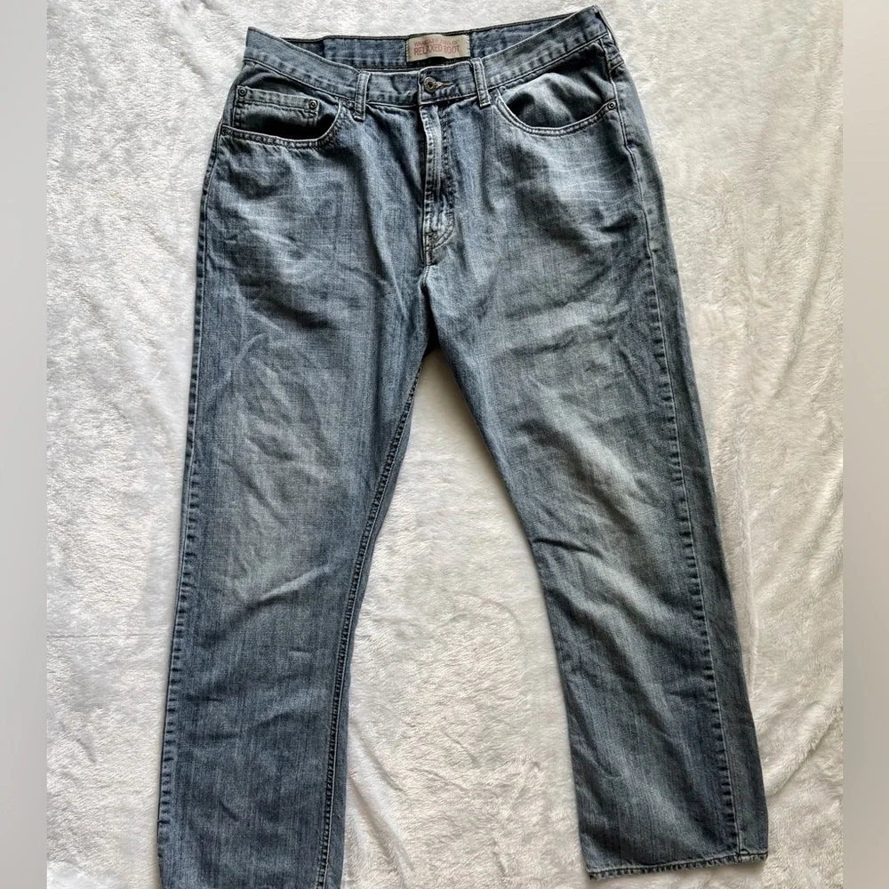 Wranglers Relaxed Boot Classic Jeans Size 34 - Picture 1 of 7